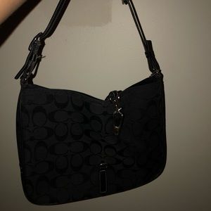 Coach Hampton clasp shoulder bag